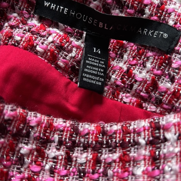 NWT WHBM Tweed Boot Skirt - Picture 8 of 10